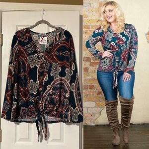 New Obsession Print Top